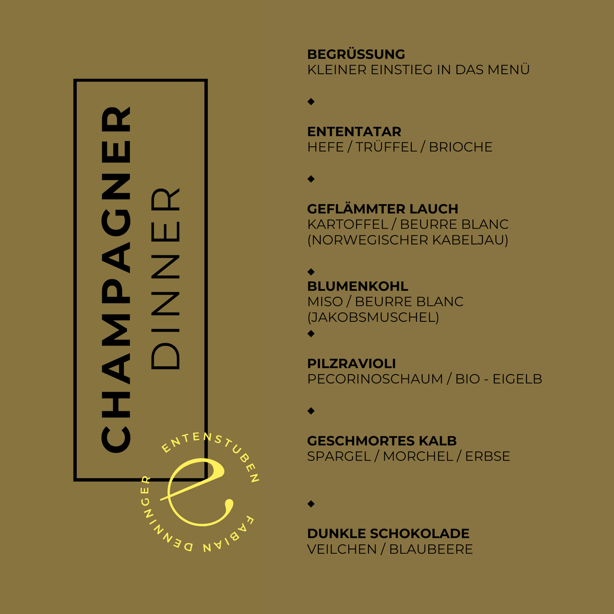 Champagner Experience Dinner 06.03.27