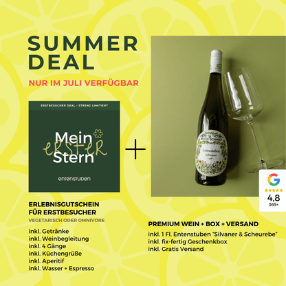 FineDineBox "Mein erster Stern" – Summer Deal