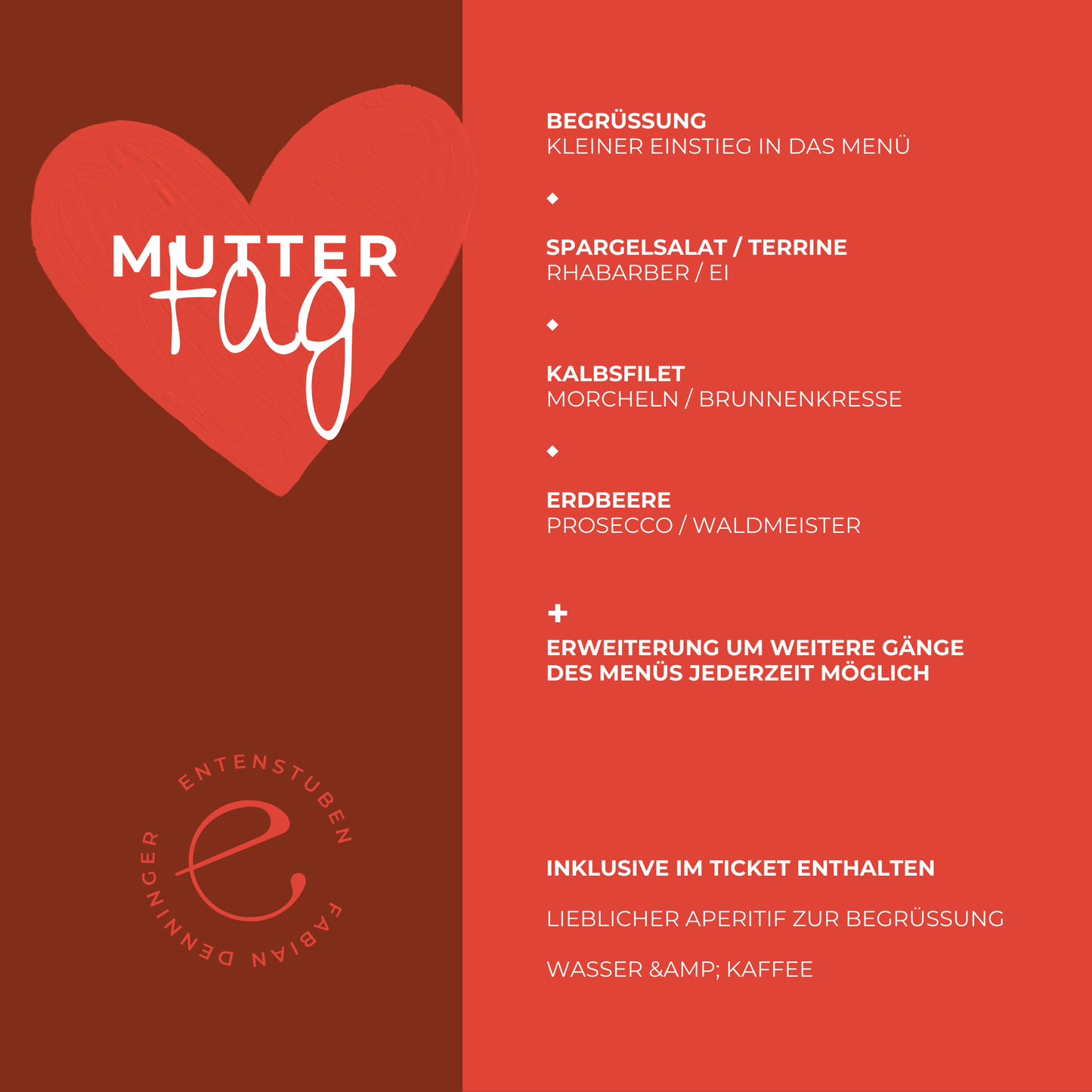 Muttertag-Lunch 10.05.26