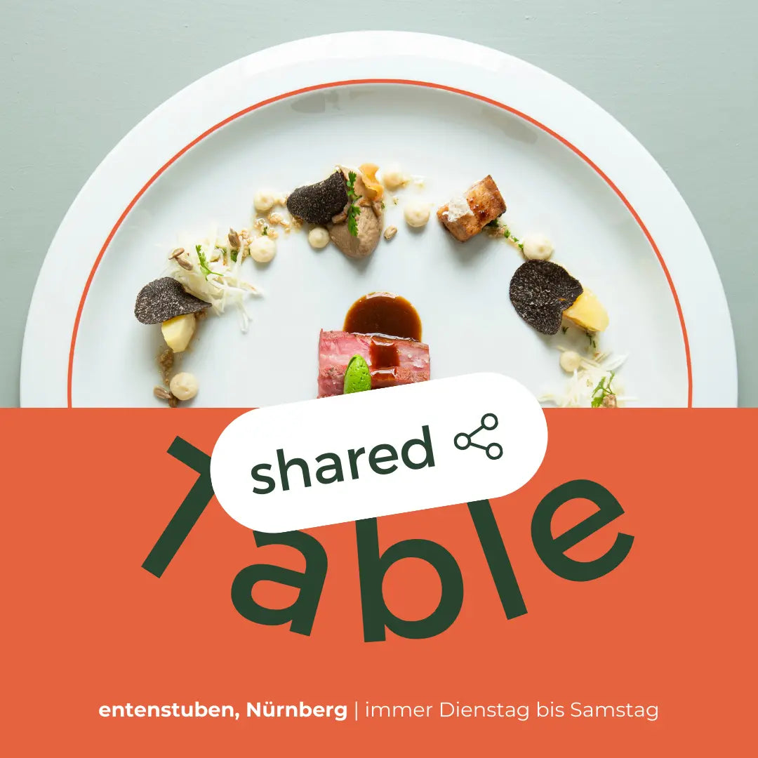 Shared Table - Kulinarischer Abend am 8er Tisch